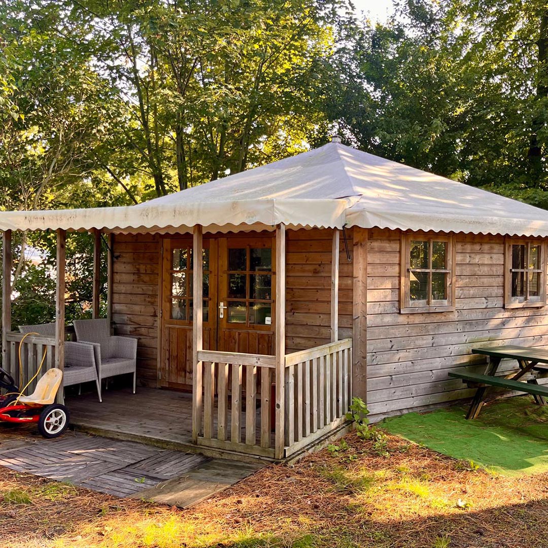 slingerland huisje - buiten