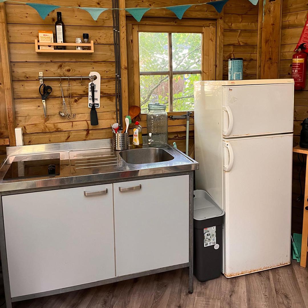 slingerland huisje - keuken